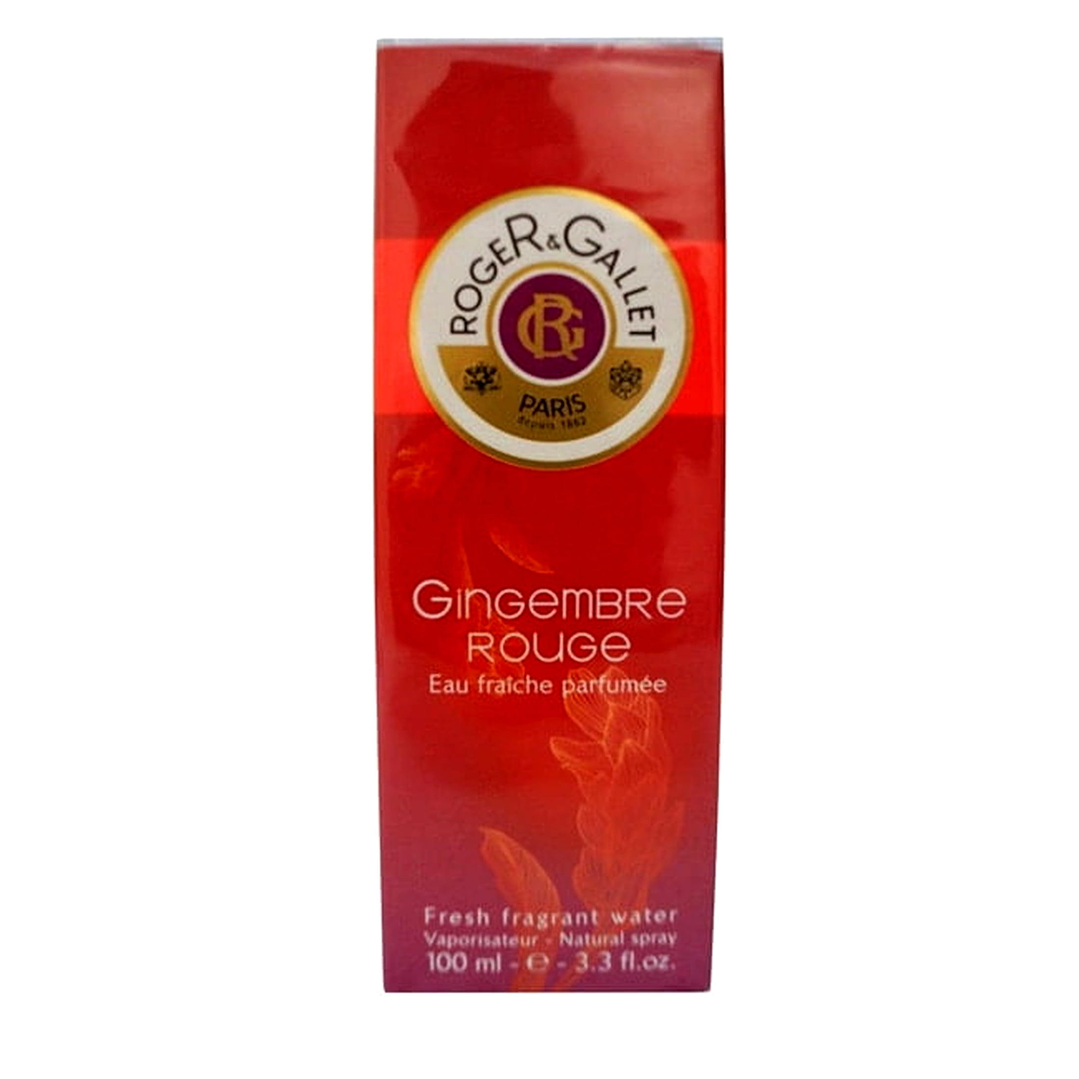 Roger & Gallet Gingembre Rouge 3.3 oz Fresh Fragrant Water