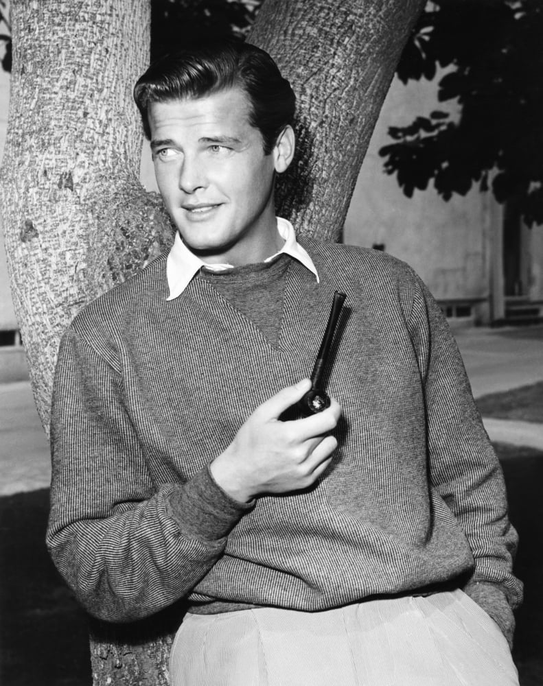 Roger Moore Canvas Art - (16 x 20)