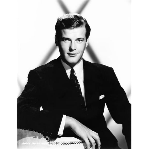 Roger Moore Mid 1950S Photo Print, 8 x 10