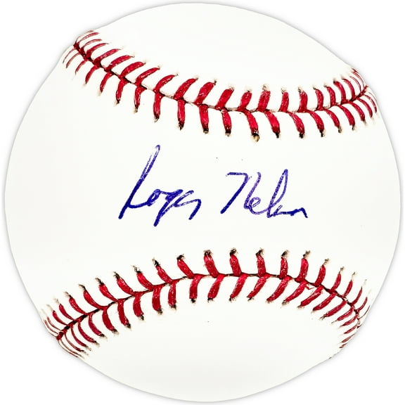 Roger Nelson Autographed Official MLB Baseball Cincinnati Reds, Baltimore Orioles SKU #225935