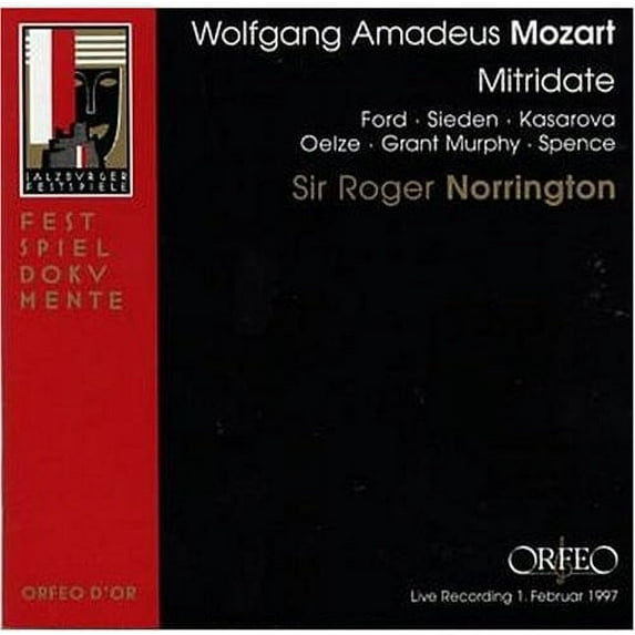 Roger Norrington - Mitridate Re Di Ponto - Music & Performance - CD