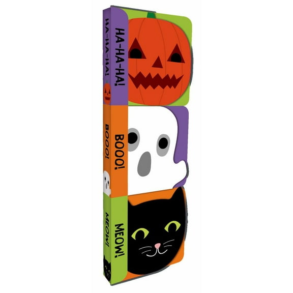 Chunky Pack: Halloween: Ha-Ha-Ha!, Booo!, and Meow! (Board Book)