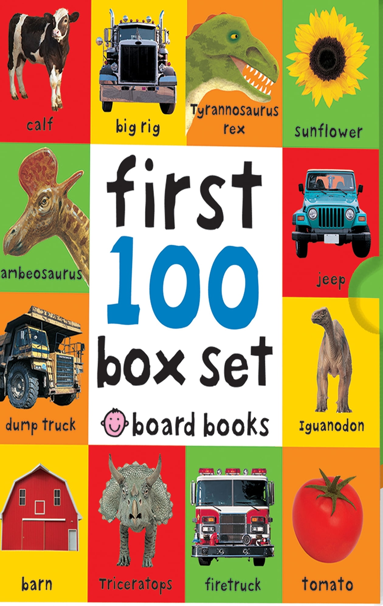 Roger Priddy: First 100 Box Set: Farm, Dino, Trucks (Hardcover)