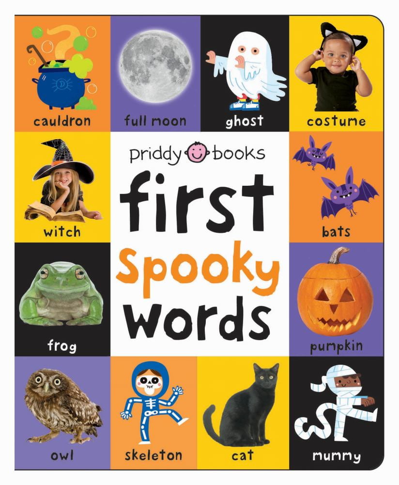 Roger Priddy: First 100 Padded: First Spooky Words (Board Book)