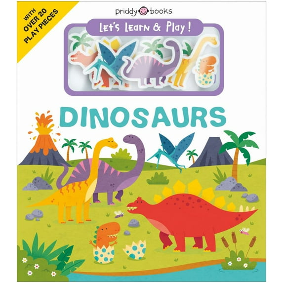 Roger Priddy: Let's Learn and Play!: Dinosaurs (Board Book)