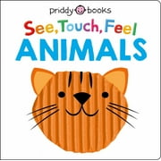 Roger Priddy See Touch Feel Animals Board Book