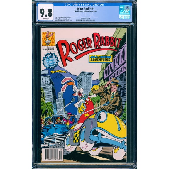 Roger Rabbit #1 - CGC 9.8 Comic Book