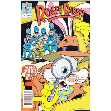 Roger Rabbit #11 (Newsstand) VF ; Disney Comic Book