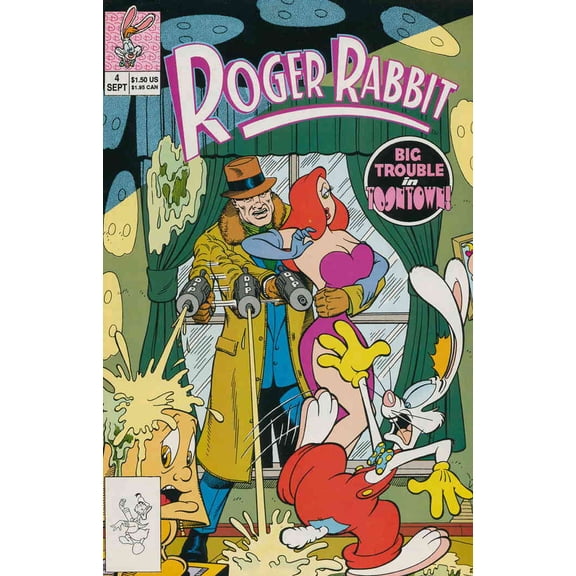 Roger Rabbit #4 VF ; Disney Comic Book