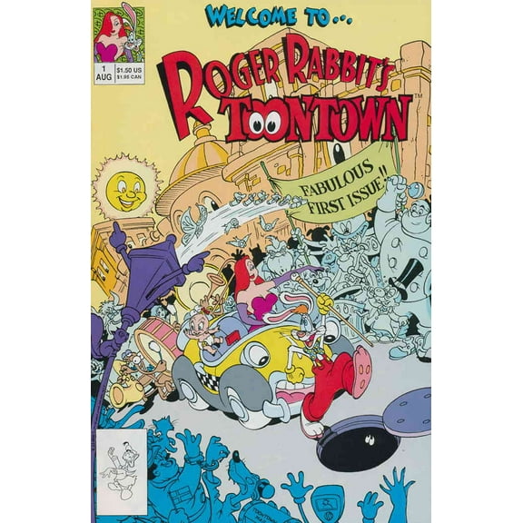 Roger Rabbit's Toontown #1 VF ; Disney Comic Book