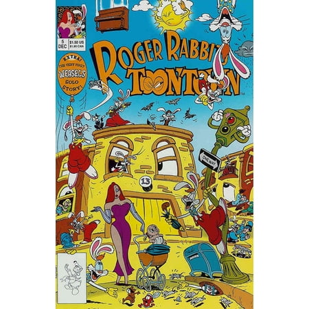 Roger Rabbit's Toontown #5 VF ; Disney Comic Book
