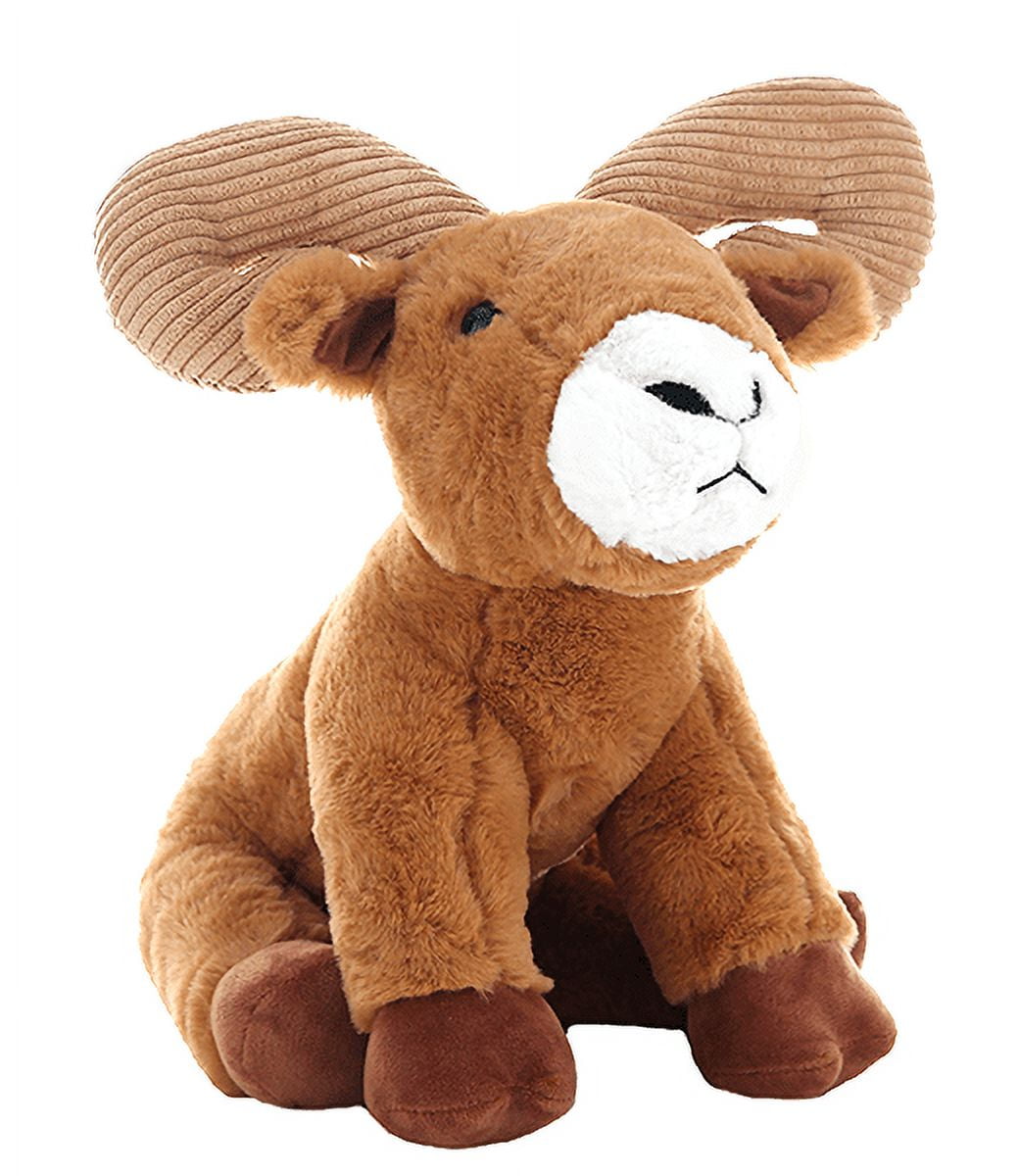 Rustic Plush Roger Ram Plush 16 Inch, Soft Horned Farm Animal, Rustic Countryside ...