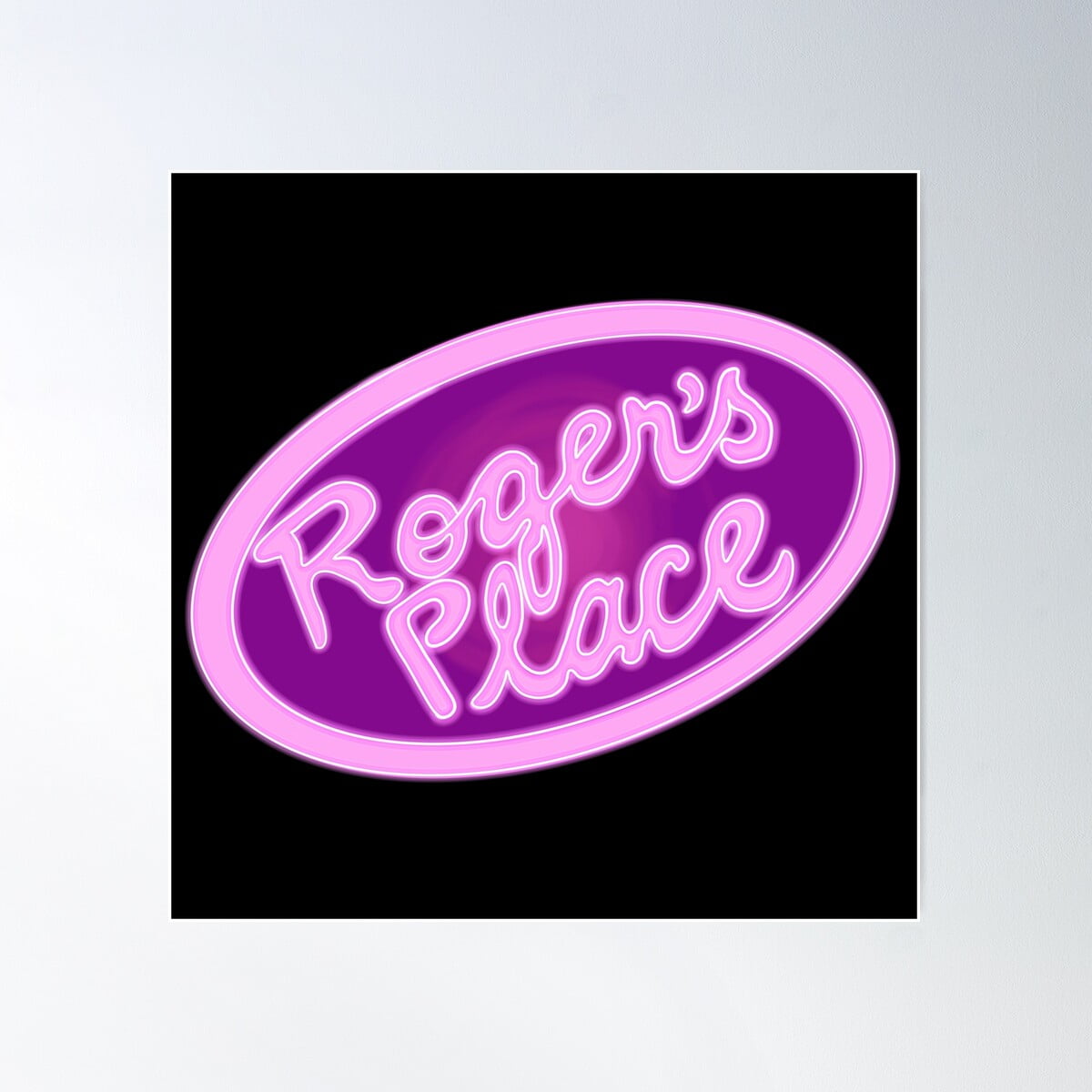 Roger Sign Example Roger'S Place Sign - American Dad Roger The Alien Poster Wall Art ...