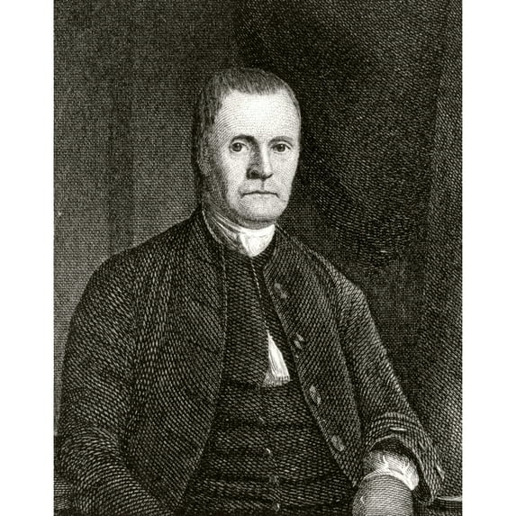 Roger Sherman 1721 To 1793 American Lawyer And Politician A Signatory Of Declaration Of Independence Engraved By S S Joc