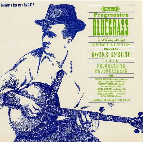 Roger Sprung - Progressive Bluegrass, Vol. 3 - Music & Performance - CD
