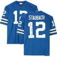 thumbnail image 1 of Roger Staubach Dallas Cowboys Autographed Blue Authentic Mitchell & Ness Jersey with "HOF 85" Inscription - Fanatics Authentic Certified, 1 of 5
