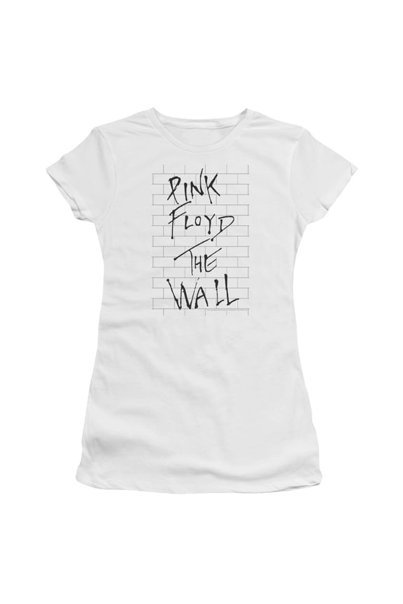 Roger Waters The Wall 2 Junior Women's T-Shirt Sheer White