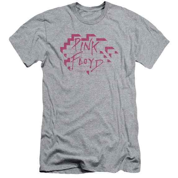 Roger Waters Wall Logo Adult 30/1 T-Shirt Athletic Heather