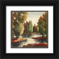 thumbnail image 1 of Rogers, Adam 20x20 Black Ornate Wood Framed with Double Matting Museum Art Print Titled - Sullivans Creek II, 1 of 4