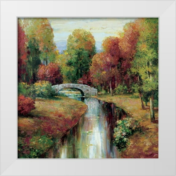 Rogers, Adam 20x20 White Modern Wood Framed Museum Art Print Titled - American Country II