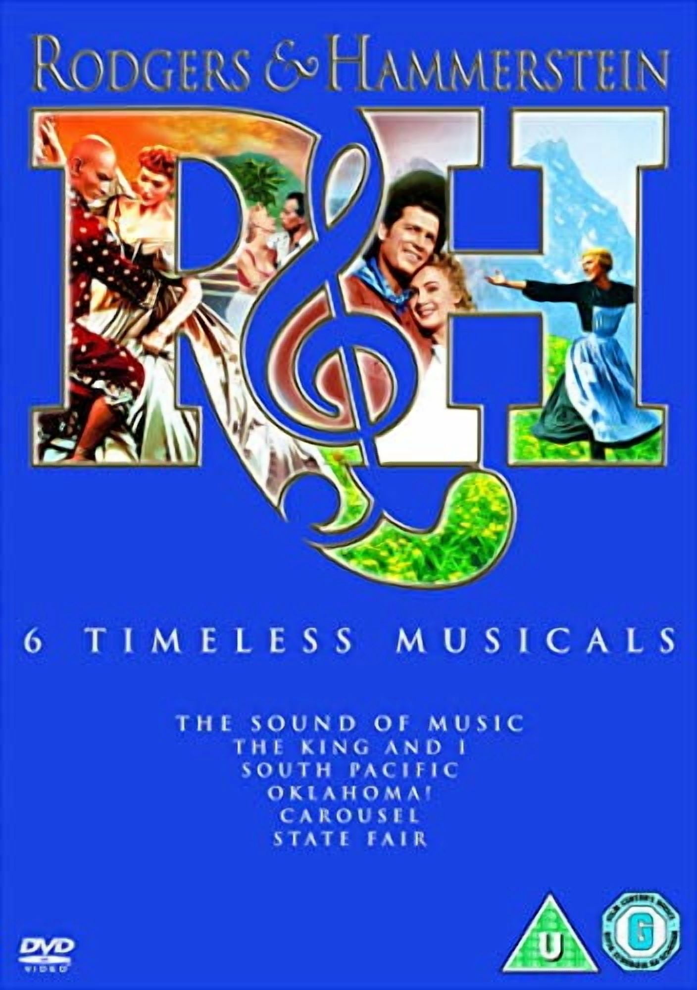 Rogers And Hammerstein 6 Disc Box Set [DVD] - Walmart.com