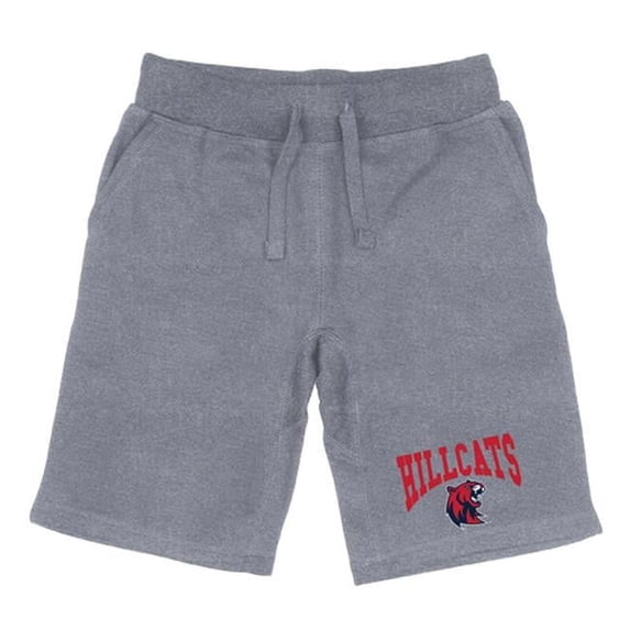 Rogers State University Hillcats Premium Shorts, Heather Grey - Medium