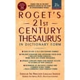 thumbnail image 1 of Pre-Owned Roget's 21st Century Thesaurus, Third Edition (21st Century Reference), 9780440242697, 044024269X, Paperback, Updated,Expanded,Reissue edition, 1 of 1