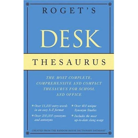 Pre-Owned Roget's Desk Thesaurus (Hardcover) 0375425691 9780375425691