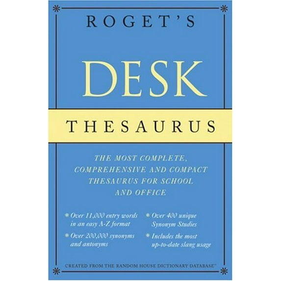 Pre-Owned Roget's Desk Thesaurus Paperback