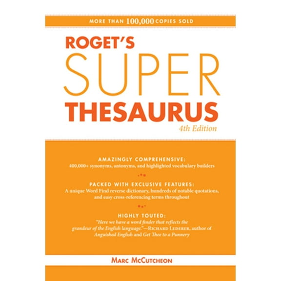 Pre-Owned Roget's Super Thesaurus (Paperback) 1582979995 9781582979991