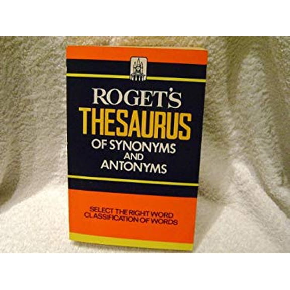 Pre-Owned Roget's Thesaurus of Synonyms and Antonyms 9780862881375