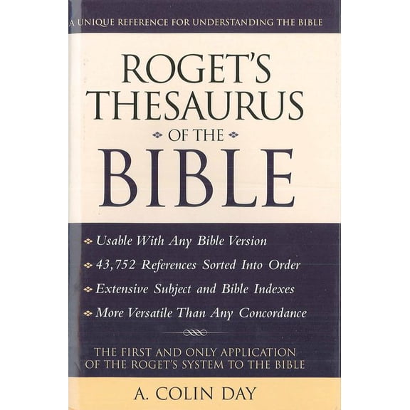 Pre-Owned Roget's Thesaurus of the Bible (Hardcover)