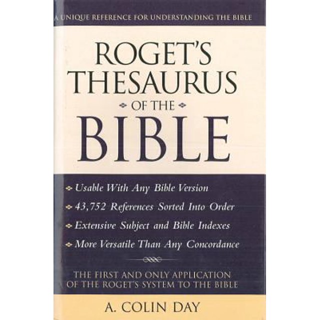 Roget's Thesaurus of the Bible (Hardcover) 0785817085 9780785817086