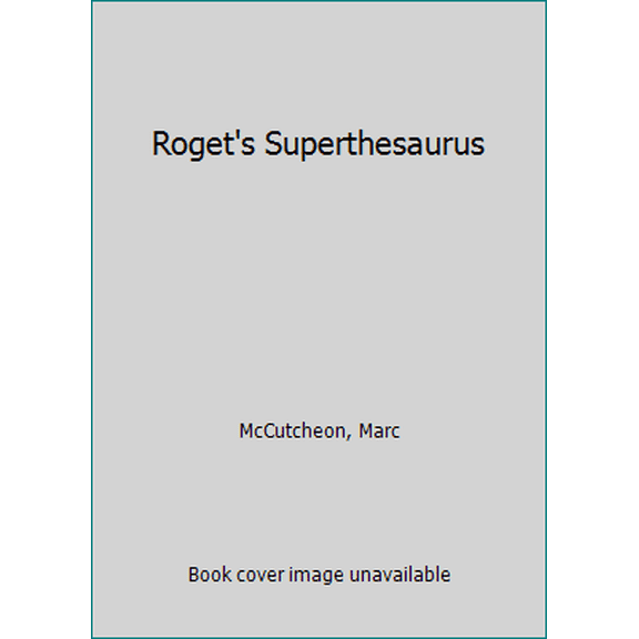 Pre-Owned Roget's Superthesaurus (Hardcover) 0898798655 9780898798654