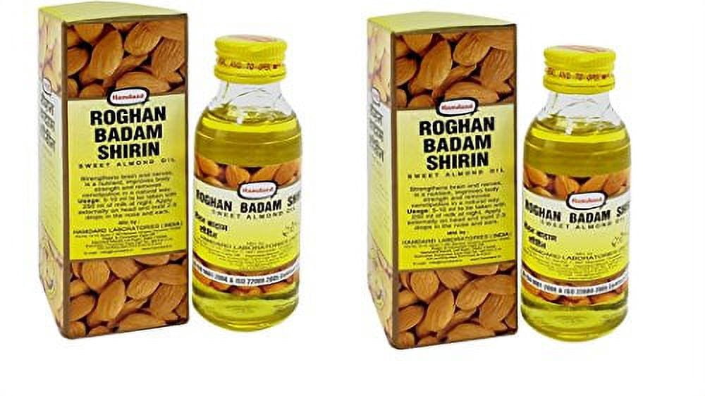 Roghan Sweet Almond 100 Pure 100ml (pack of 2) Relieves constipation