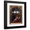 thumbnail image 1 of Rogier Van Der Weyden 13x18 Black Modern Framed Museum Art Print Titled - The Altar of Our Lady (Miraflores Altar) (circa 1440), 1 of 5