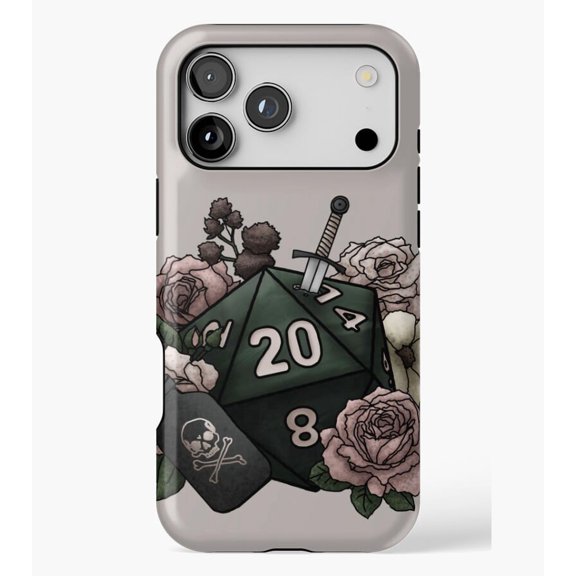 Rogue Class D20 - Tabletop Gaming Dice M3365, Protective Case for iPhone 17 16 15 14 13 12 11 Pro Max – Modern Unisex Style