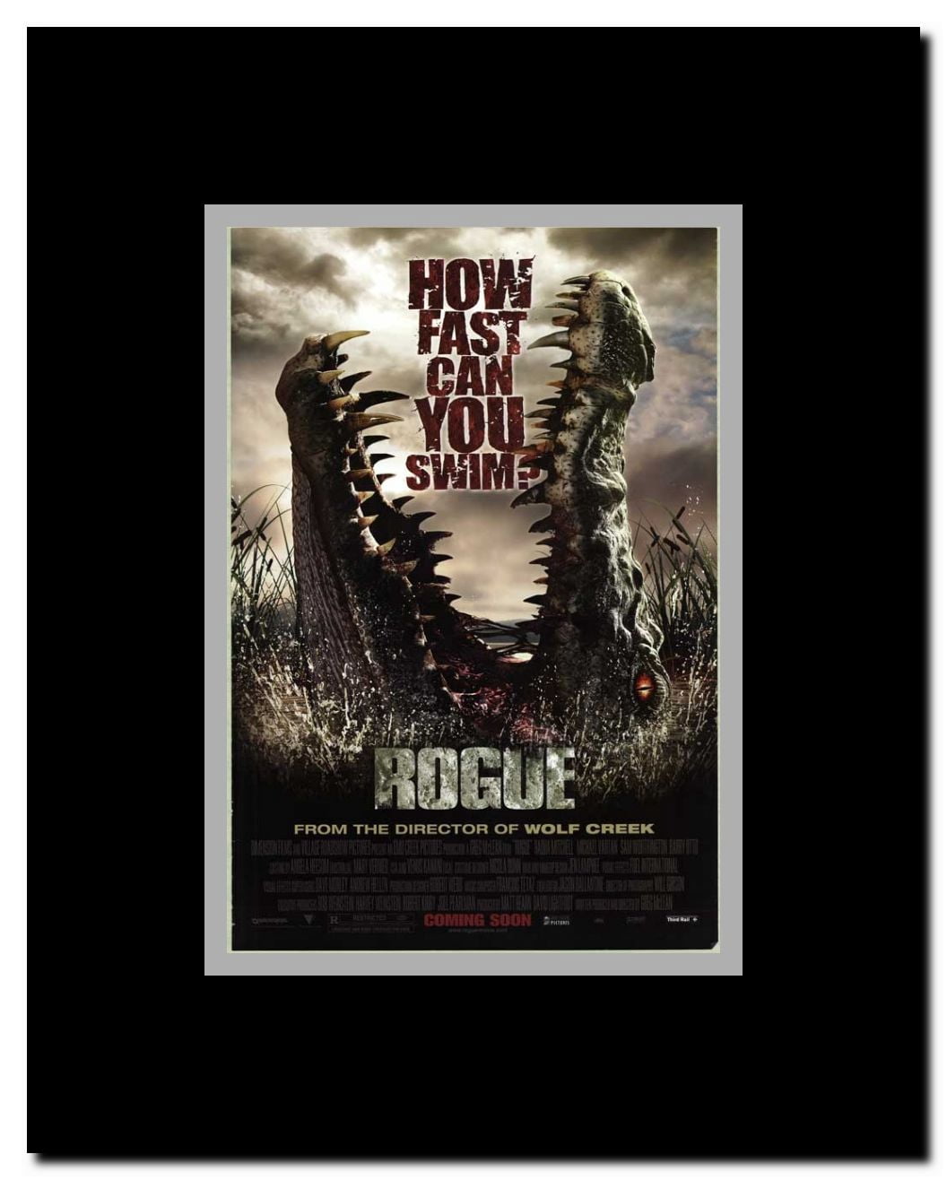 Rogue Framed Movie Poster