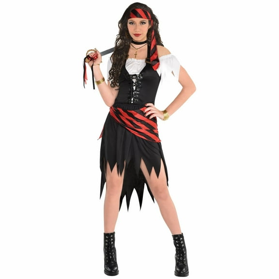 Rogue Maiden Woman Costume Medium 6 - 8 Pirate