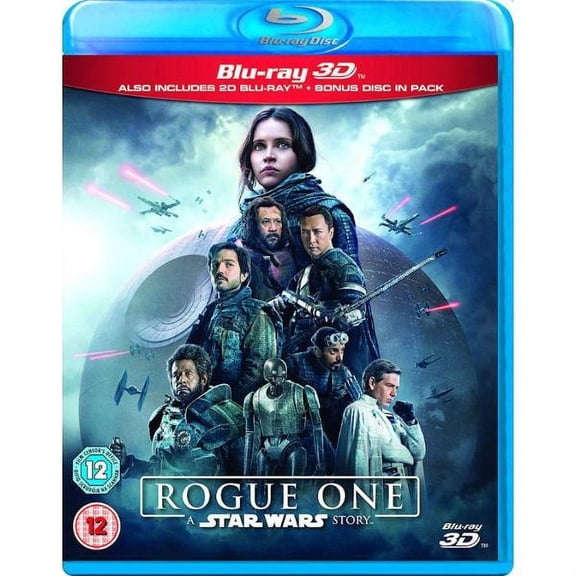 Rogue One: A Star Wars Story 3D [3D Blu-Ray] Region Free