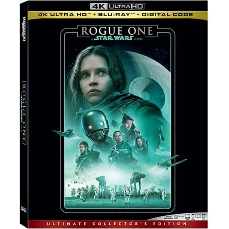 Rogue One: A Star Wars Story [Includes Digital Copy] [4K Ultra HD Blu-ray/Blu-ray] [2016]