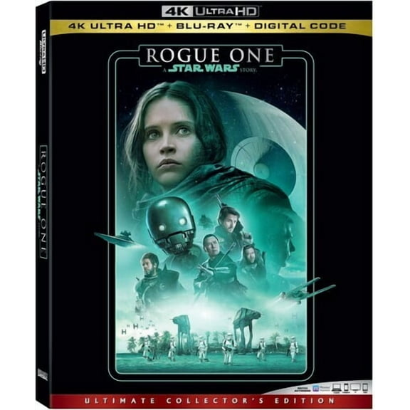 Rogue One: A Star Wars Story (4K Ultra HD + Blu-ray + Digital Code)