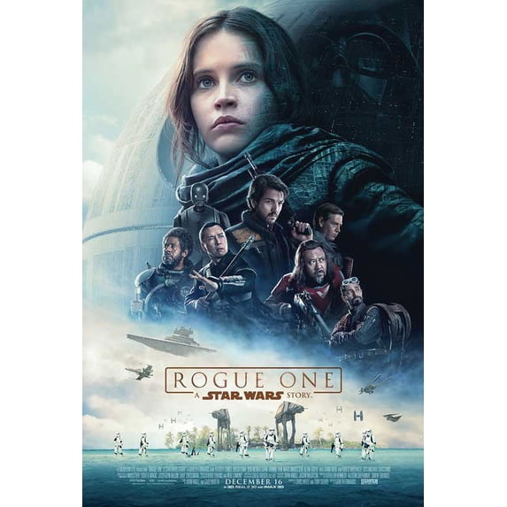 Rogue One: A Star Wars Story Movie POSTER 27" x 40" Style A