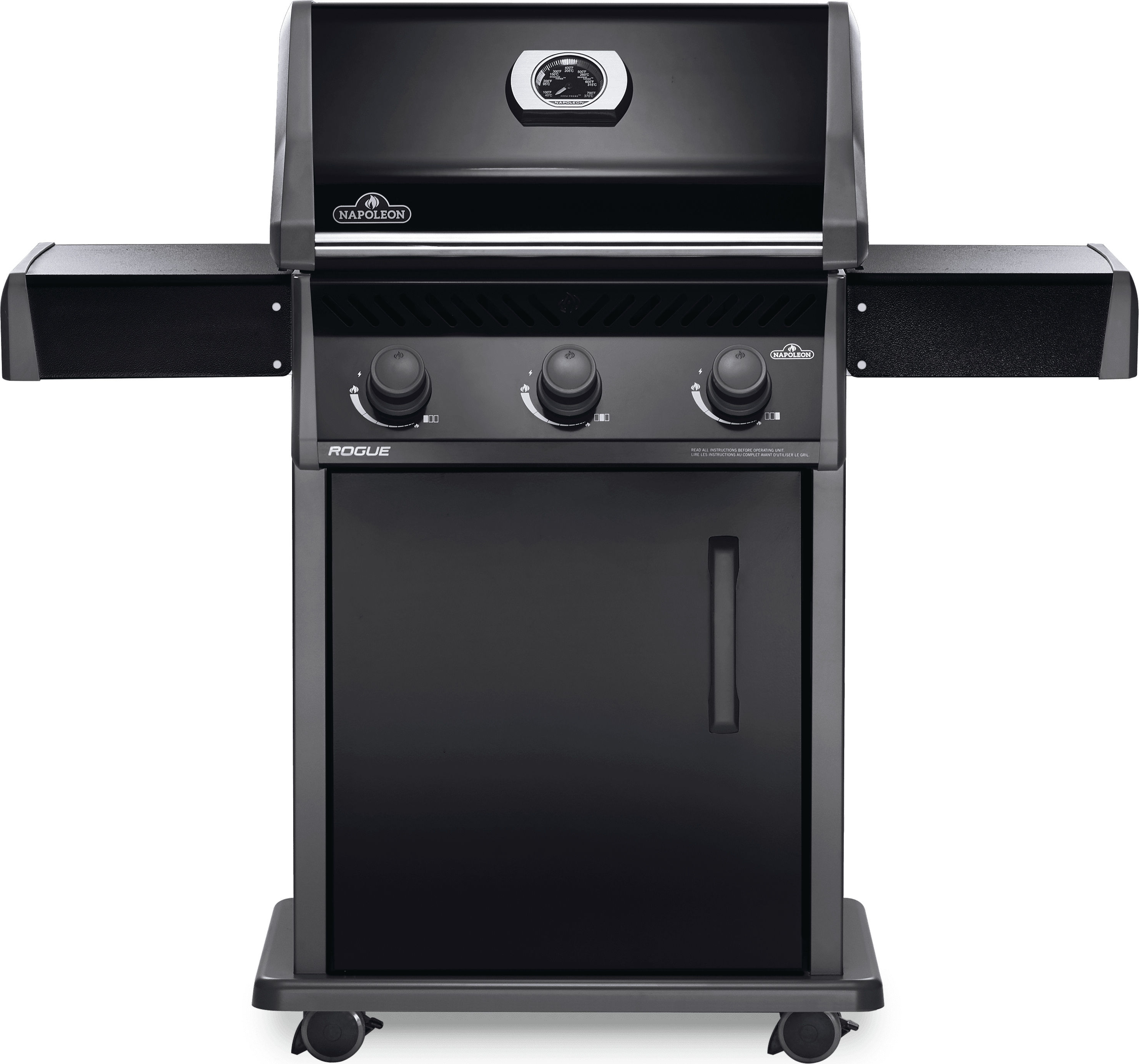 Rogue R425NK1 Natural Gas Grill, Black