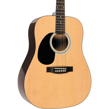 Rogue RG-624 Left-Handed Acoustic Guitar, Natural, 6 Strings, 5 lbs