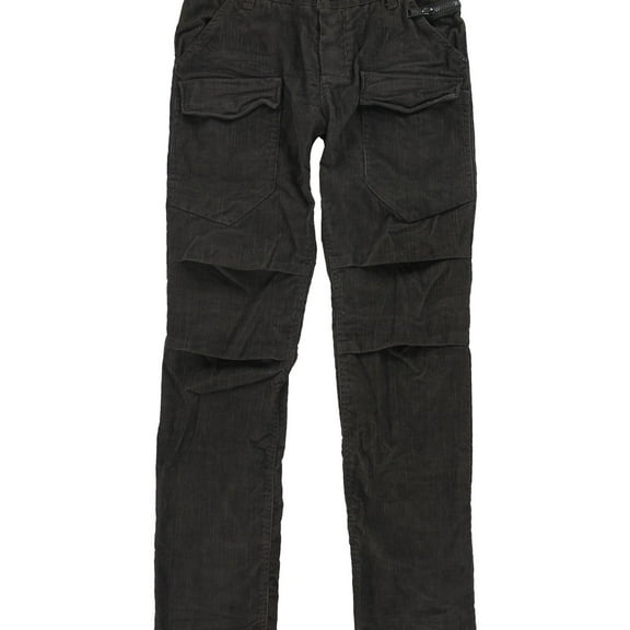 Rogue State Mens Button Regular Fit Jeans, Brown, 30W x 32L