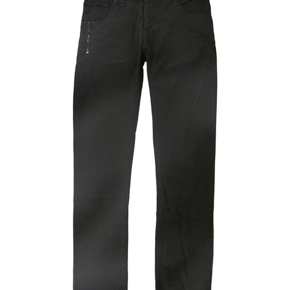 Rogue State Mens Olive Over-Dye Straight Leg Jeans, Brown, 29W x 30L