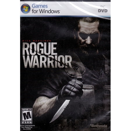 Rogue Warrior PC DVD-Rom - Play as Dick Marcinko - founder of SEAL Team Six and the US Navy's most efficient killing machine