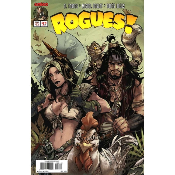 Rogues! (Amigo) #2 VF ; Amigo Comic Book