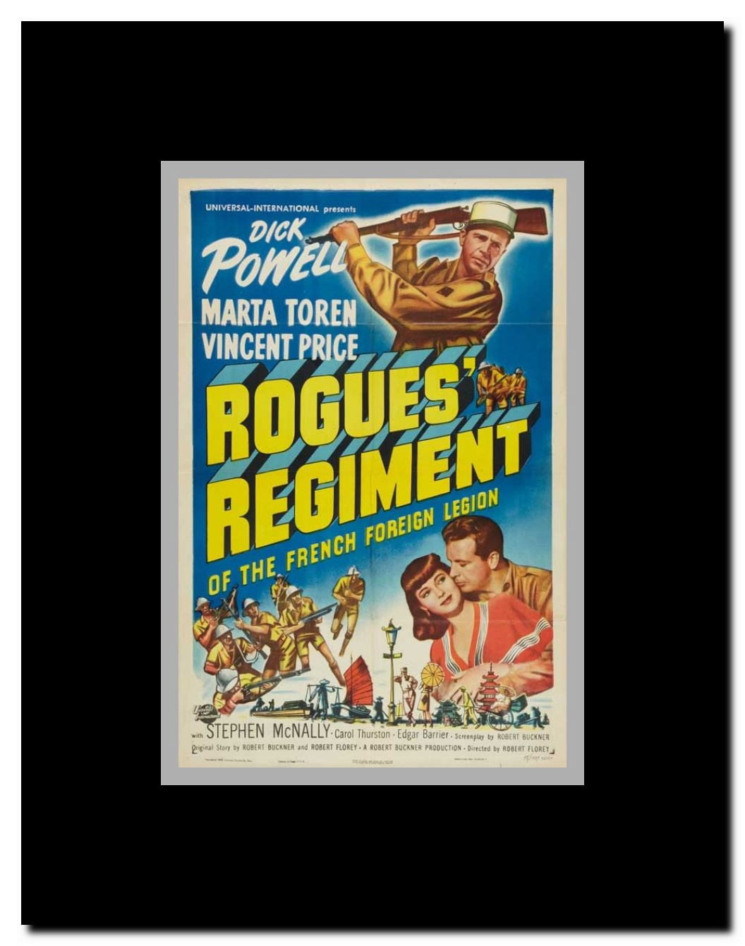 Rogues' Regiment Framed Movie Poster